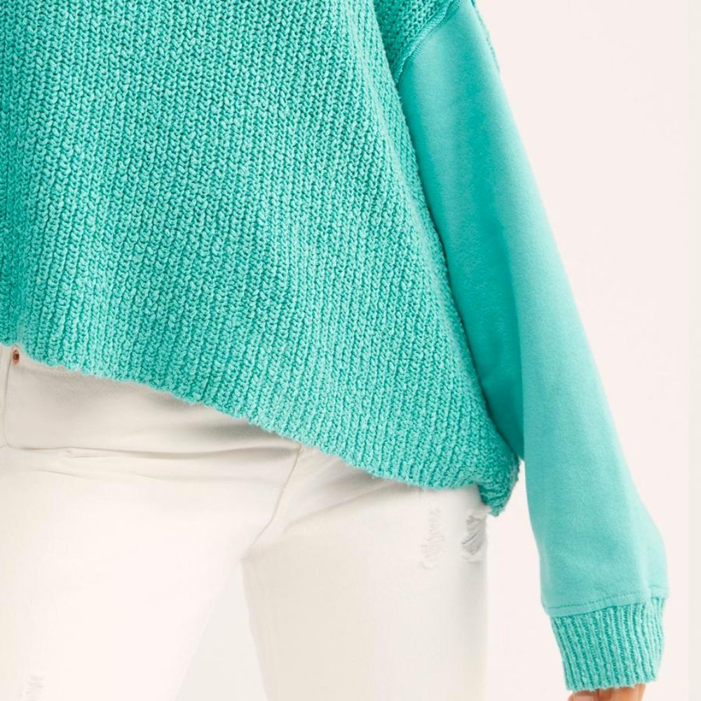 NEW Free People Never Leaving Pullover Sweater M - Picture 6 of 10